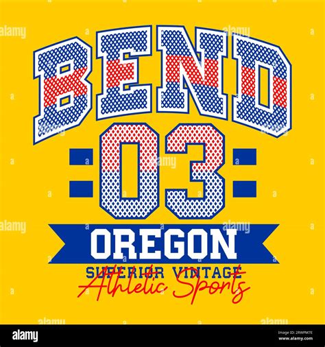 bend,oregon, urban style, vintage college for t-shirt, posters, labels ...