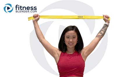 Upper Body Stretches with Foam Rolling Intermission | Fitness Blender