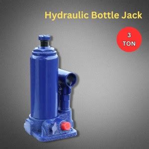Toolhub Hydraulic Bottle Jack 3 Ton For Indian Vehicle | Tata, Hyundai ...