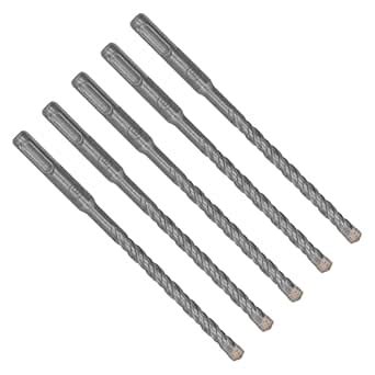 Concrete Drill Bits, Slot Head 2 Flute Rotary Hammer Drill Bit ...
