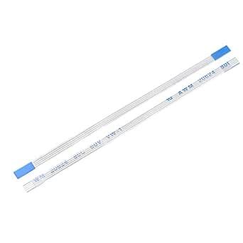 SLVC FFC Cable 4 Pin 0.5mm Same Side Pin(200mm Length) Flat Flexible ...