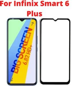 GORILLA PRO Edge To Edge Tempered Glass for -Infinix-Smart 6 Plus ...