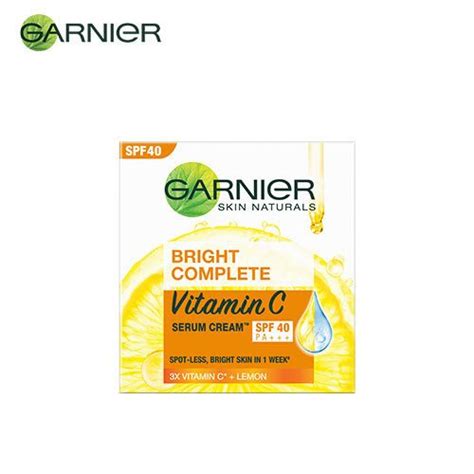 Garnier Bright Complete Vitamin C Serum Cream with SPF40/PA ...