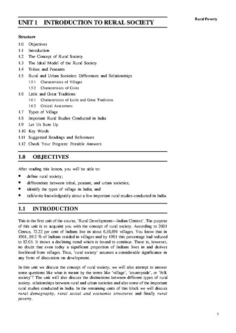 Rural Society in India: An Introduction to Key Concepts and Studies ...