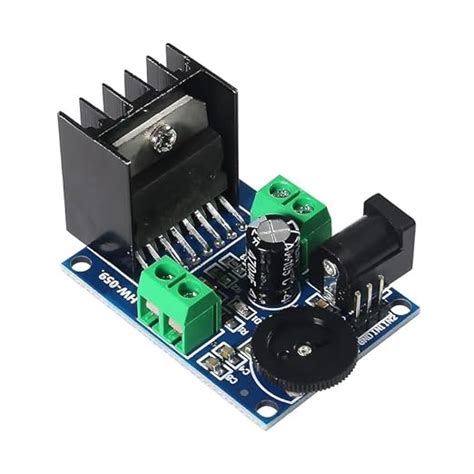 IDUINO TDA7297 Audio Amplifier Board Module DC 6-18V Dual-Channel ...