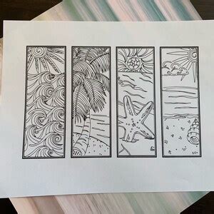 Buy DIY Bookmarks Set of 4 Instant Download Gifts for Bookworms ...
