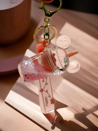 Teddy Sipper Water Keychain | kpopsensei