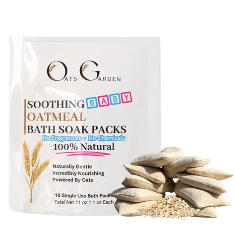 Amazon.com: Oats Garden - Baby Oatmeal Bath Soak - Organic Oatmeal ...