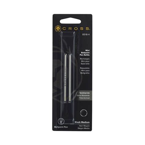 Cross 8518-4 Black Mini Ball Pen Refill - Medium |Shop Online |Cross ...