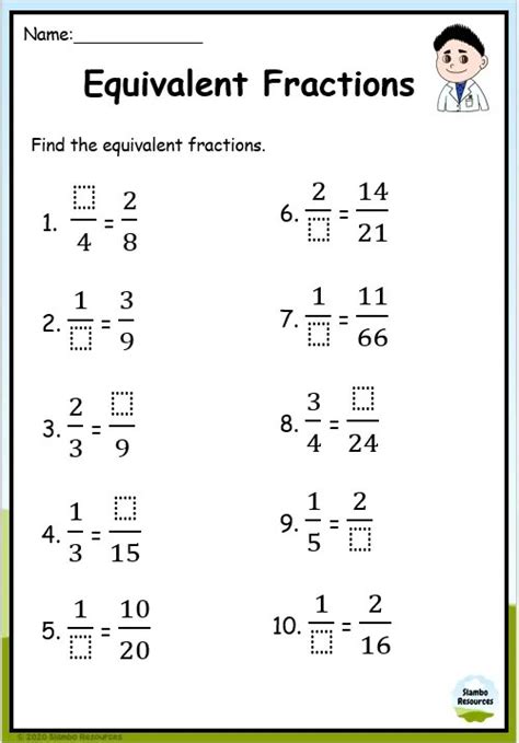Image result for Simplifying Fractions Worksheet 5th Grade