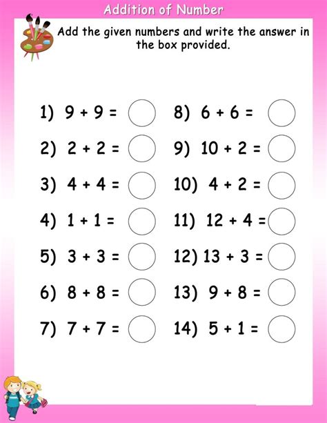 Image result for Free Online Printable Math Worksheets