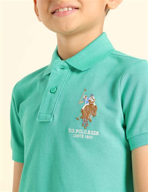 Boys Regular Fit Pure Cotton Polo Shirt – U.S. Polo Assn. India