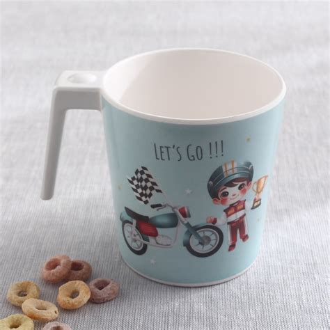 Buy Slate Kids Car Melamine Printed Milk Mug - 350ml from Home Centre ...