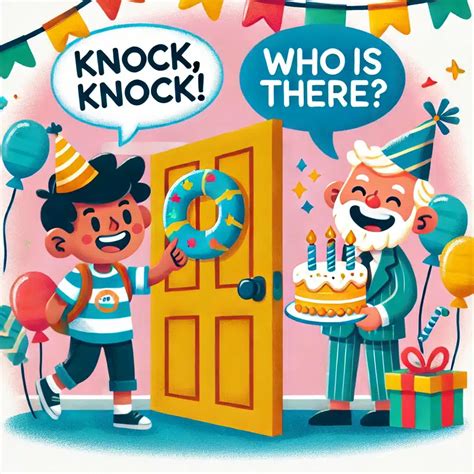 Birthday Knock Knock Jokes for Kids - GoGo Coloring