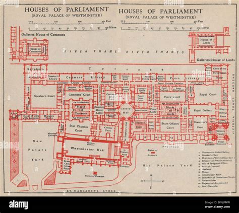 Westminster Palace Floor Plan