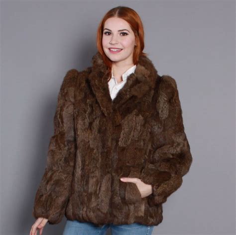 70s RABBIT Fur COAT / 1970s Cozy Soft Dark by luckyvintageseattle | Fur ...
