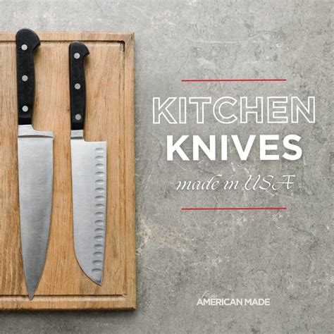 7 Kitchen Knives Made in USA - Miss American Made