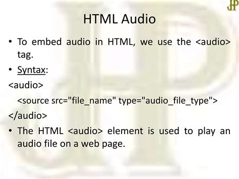 Image result for HTML Multimedia