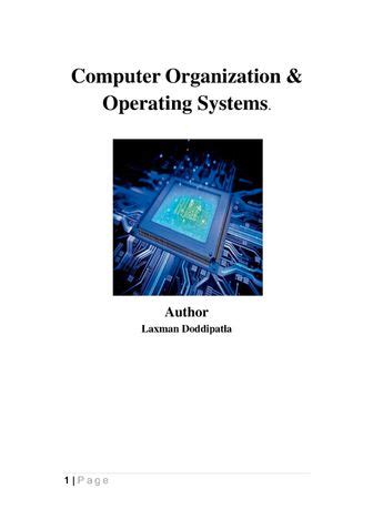 Image result for Computer Organization and Operating Systems Book