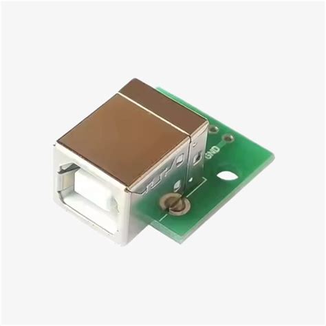 USB Type-B Female Head to DIP 4-Pin Breakout PCB Module – QuartzComponents