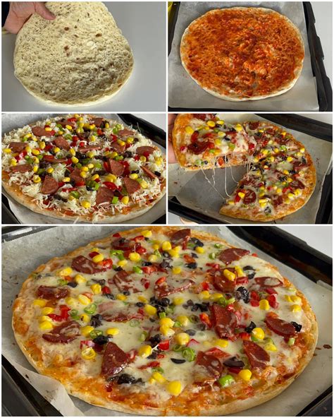 Bayram Sabahına 10 Dakikada Bazlama Pizza Tarifi Çok Lezzetli Ve Çok ...