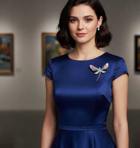 JEWELFY Sparkling Multicolor Dragonfly Brooch Pin for Dresses & Blazers ...