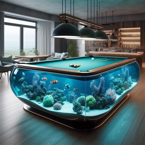 Image result for Fish Tank Pool Table