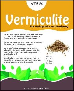 VibeX ™ KGF-735-Vermiculite for Horticultural Potting Soil Fertilizer ...