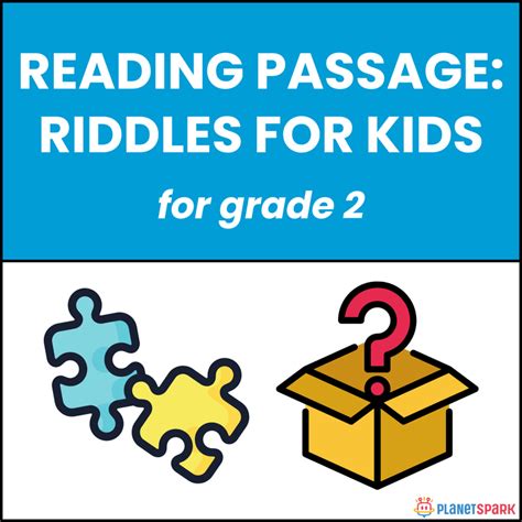 Class 2 English Reading Passage on Riddles for Kids | PlanetSpark
