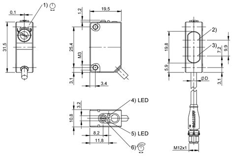 BOS02CK (BOS R090K-PU-ID11-00,3-S4) Diffuse sensors - BALLUFF India