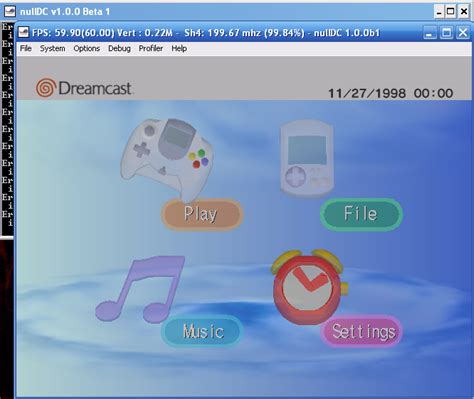 NullDC - SEGA Dreamcast Emulator - Emulation King