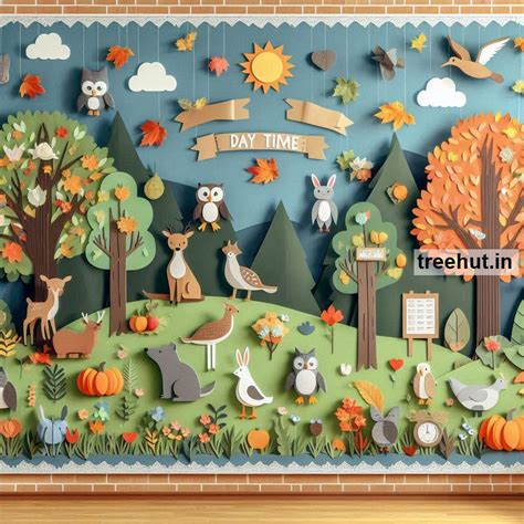 Fall Forest Bulletin Board Ideas and Classroom Activity Ideas, Teacher ...