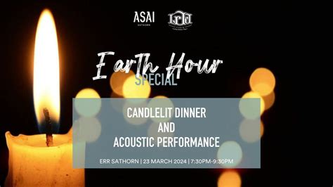 Earth Hour at Err Sathorn, ASAI Bangkok Sathorn, 23 March 2024 | AllEvents