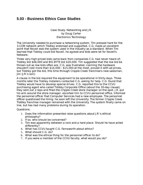 Case Study Examples Business Ethics 的图像结果