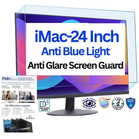 24 inch iMac Anti Blue Light and Anti Glare Screen Guard | Pxin