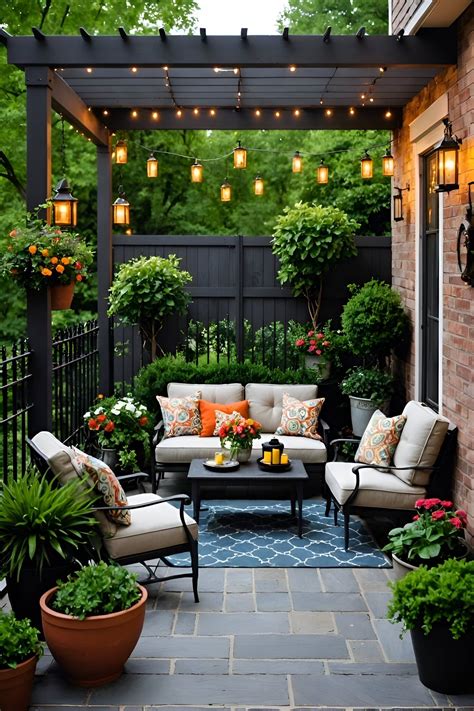 Pin by Ana Monteiro on OUTDOOR SPACES | Small patio design, Small patio ...