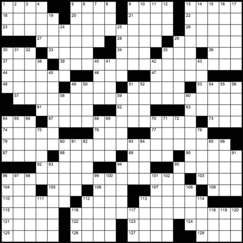 Saturday Crossword Puzzles Wsj Printable | James Crossword Puzzles