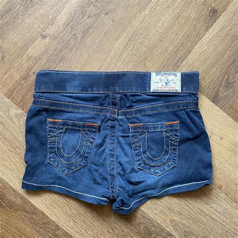 Vintage true religion shorts , actual vintage , very... - Depop