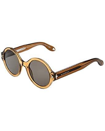 Buy Givenchy Grey Round Ladies Sunglasses GV 7036/S TUI/NR 50 24 145 at ...