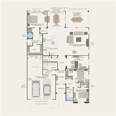 Parklane at Stetson Valley in Phoenix, Arizona | Pulte | Pulte, Floor ...