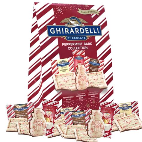 Ghirardelli Chocolate Squares Peppermint Bark