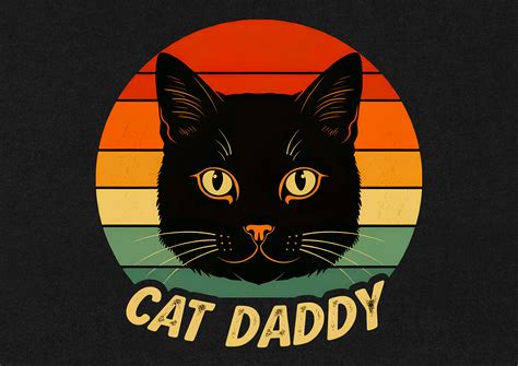 Cat Daddy T-Shirt Design Graphic by N Creation · Creative Fabrica