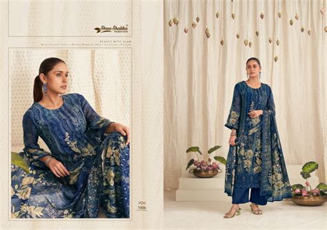 Shree Shalika Mubarak Georgette Digital Printed Dress Material