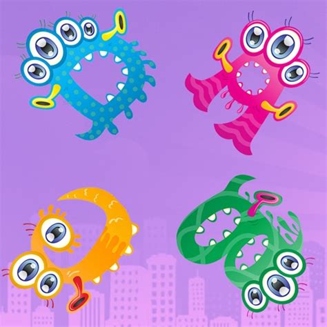 Image result for ABCD Monsters Learning