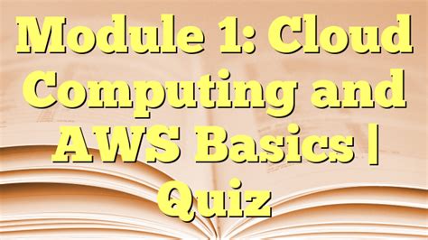 Image result for AWS Cloud Computing Module 5 Answers