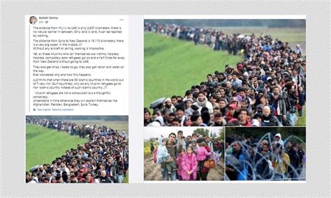 Unrelated Photos Shared To Claim Syrian Refugees Reaching New Zealand ...