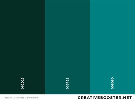 25+ Best Colors That Go With Dark Green: Dark Green Color Palettes ...