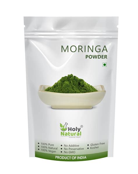 Buy Holy Natural Moringa Powder (500gm) | Known as Moringa Oleifera ...