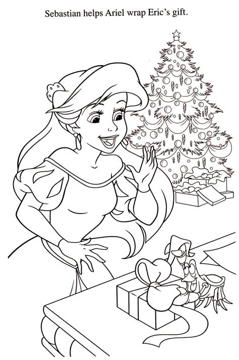 Christmas Coloring Pages Disney