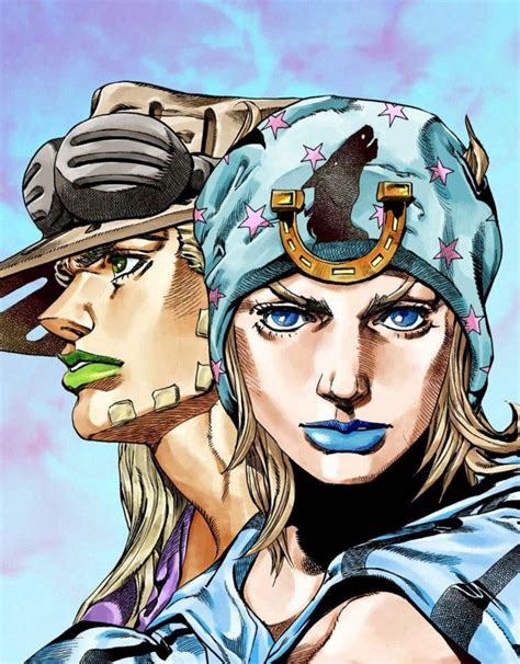 Jjba JoJo steel ball run manga gyro zepelli Johnny Joestar | Dibujos, Ilustraciones, Abanico dibujo